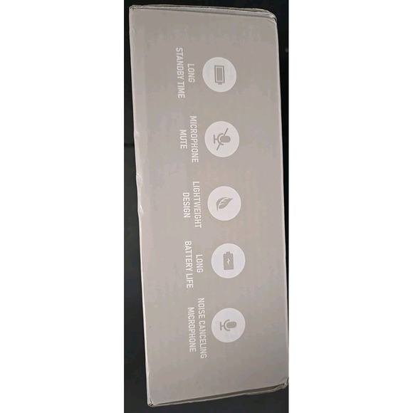 Hoyzzem Wireless Headset With Microphone USB Dongle, Bluetooth, Charging Dock - Picture 3 of 4